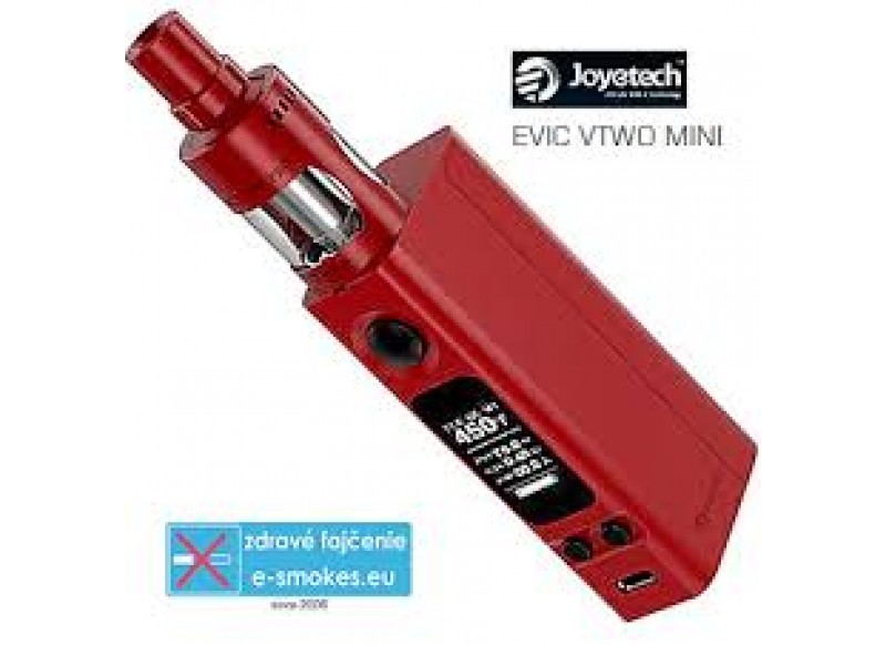 Joyetech eVic VTwo Mini s CUBIS Pro Vínově-červená